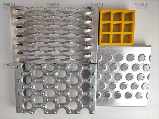 Aangepaste Moderne het Metaalgrating van het Ontwerpaluminium voor Trap