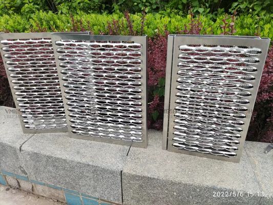 Diamond Hole Floor Grating Grip-Stutgrating Aluminium 3003 Metaal