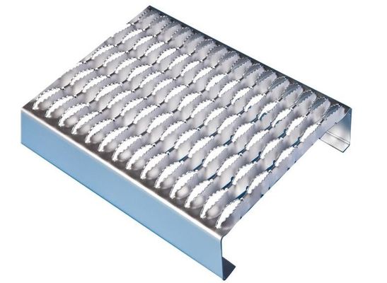 Fabriek op maat gezaagde diamanten gat metalen wandelrooster rooster