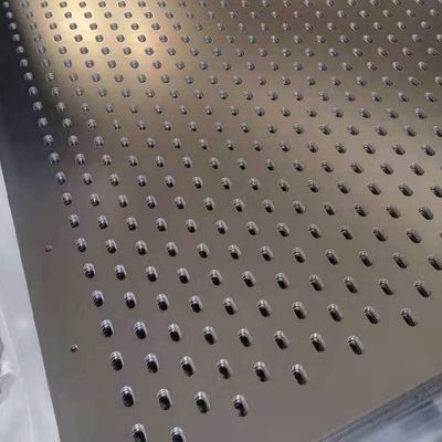 Decoratief 1mm Rond Gat Geperforeerd Metaal Mesh Sheet Galvanized