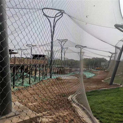 Roestvrij staal touwnet 20x20mm 304/316 voor dierentuin vogelhuis decoratie