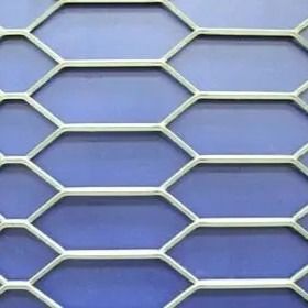 Warm gedompeld gegalvaniseerd uitgebreid metalen gaas 4x8 voet gotisch