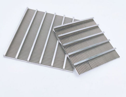 0.2mm wedge draad schermen gelast platte paneel op maat