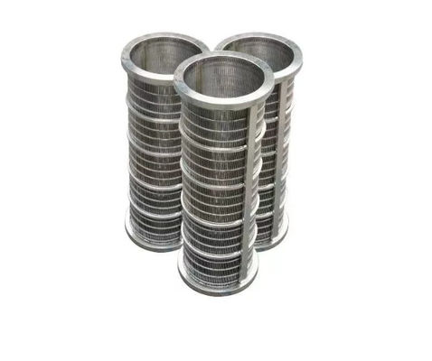 0.25mm wedge draad schermen zeefcilinders voor aardolie
