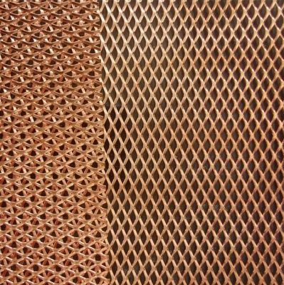 Anti-corrosie messing / koper uitgebreid metalen gaas voor elektromagnetisch afscherming