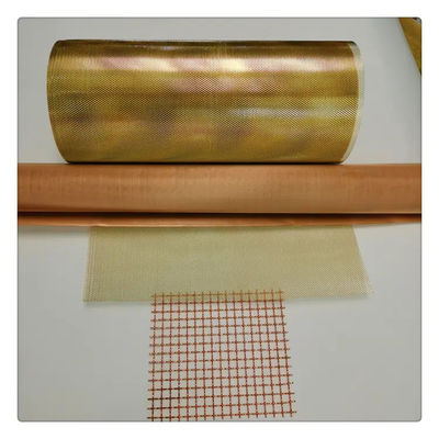 Kleine opening uitgebreide metalen mesh messing voor Faraday kooi