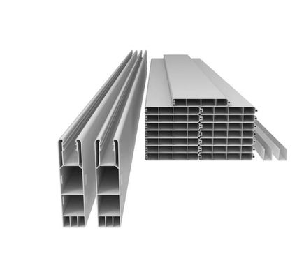 Witte PVC privacy schutting 6x8ft Onderhoudsarme vinyl schutting