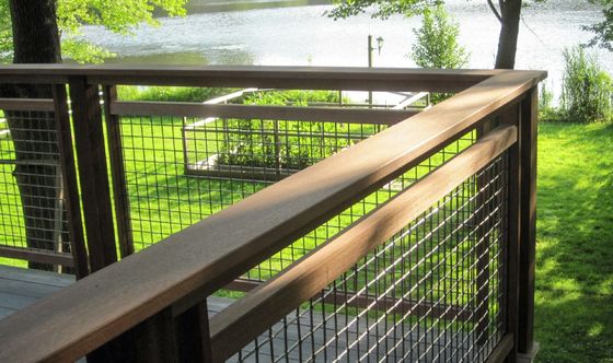 Architectonisch roestvrij staal 1 mm 2 mm gekrimpd geweven draadnet voor hekken