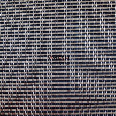 Gepersonaliseerde mooie plain weef decoratie scherm scheidingswand Architecturale metalen panelen