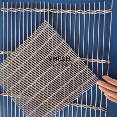 Roestvrij staal decoratie draad mesh metalen splitsing mesh paneel muur