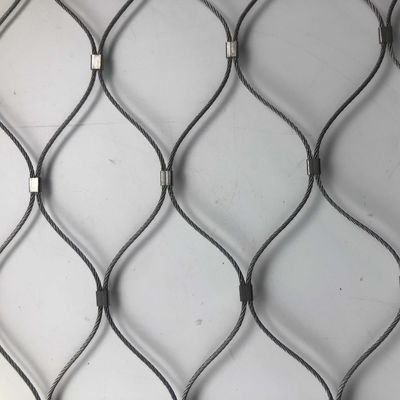 Customized 7X7 and 7X19 Stainless Steel Ferruled Wire Rope Mesh