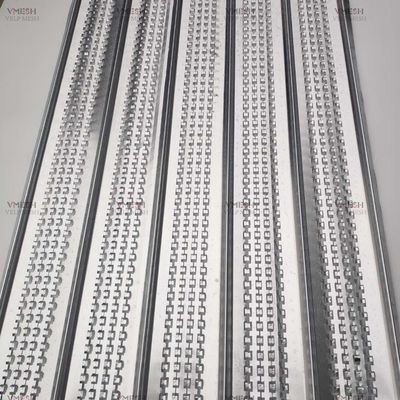 Architecturale 0,35 mm gegalvaniseerde strekmetaal Hy Rib-lat voor wandconstructie