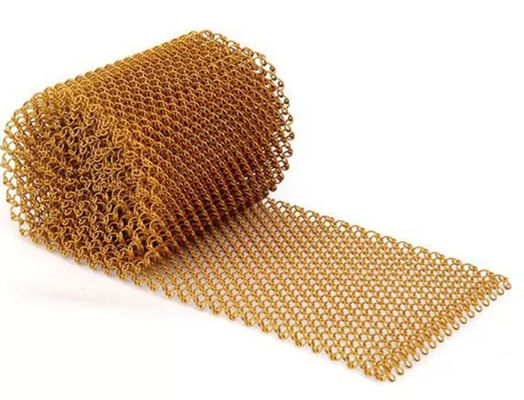 Roestvrij staal 304 waterdig metaal gordijn keten link gordijn voor openbare plaatsen villa's