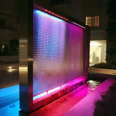 Corrosiebestendig roestvrij staal 304 watervalwatergordijnkettingschakelgaas