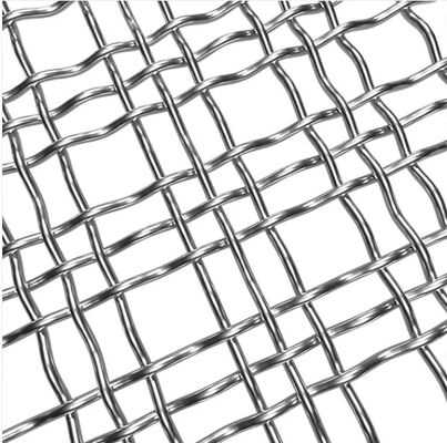 OEM gepoedercoat architectonisch roestvrij staal geweven gaas voor balustradetrap
