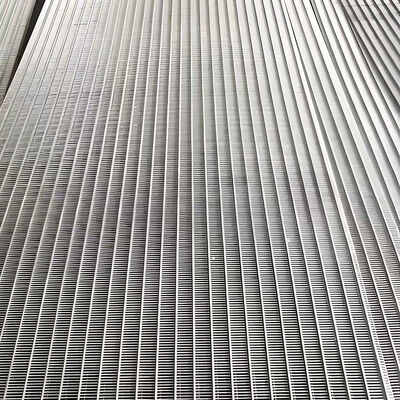 Johnson Mesh roestvrijstalen platte filterpanelen wigdraadscherm voor olie-industrie