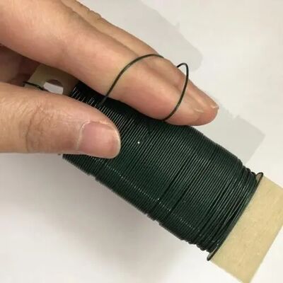 22 Gauge ijzer zachte ambachtelijke bloemist draad groene kleur voor bloemstuk