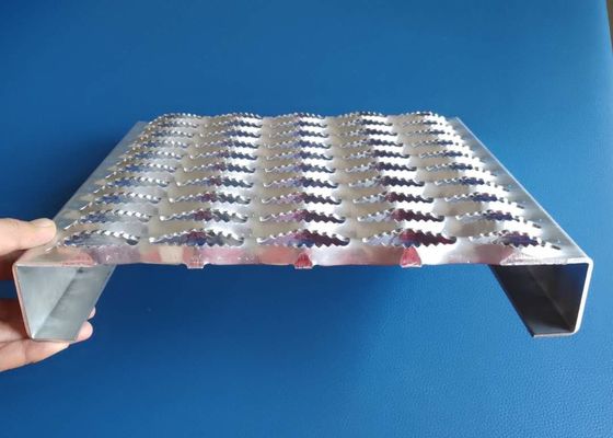 Veiligheidsroosters 2,0 mm 2,5 mm Diamantgat Aluminium Grip Strut Walkway