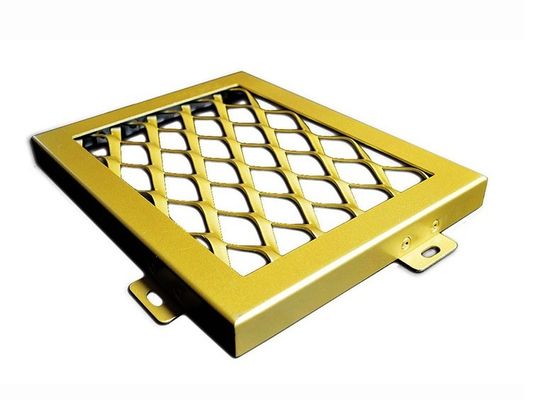 De bouw van Voorgevels Uitgebreid Metaal Mesh Cladding Aluminum 1060 Legering 3003
