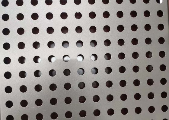 Ss304 Aluminium om Blad van het Gaten het Decoratieve Geperforeerde Metaal 4x8