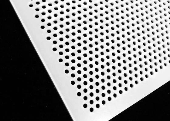 Pvc Geperforeerd Plastic Mesh Sheet Round Hole 1000*2000mm 1220*2440mm