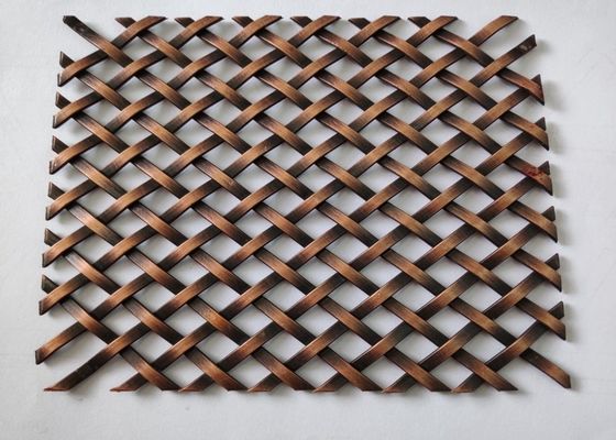 Gepolijst 316 Architecturaal SGS van Metaalmesh woven metal mesh fabric Ce