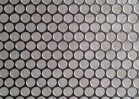 2.0mm de 3.0mm Ronde Gat Geperforeerde Metaal Akoestische Comités Deklaag van het Aluminiumpoeder