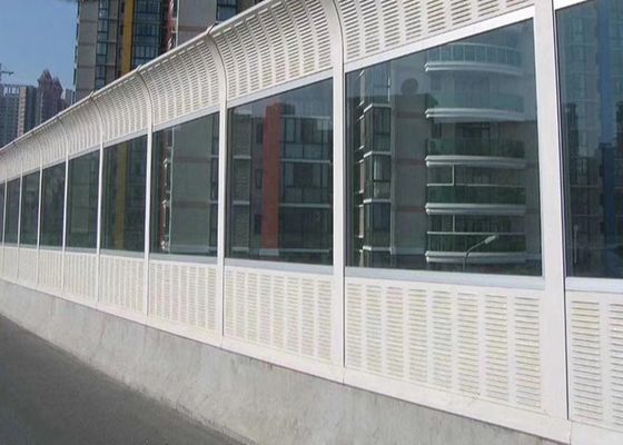 Netwerk 80mm van het weg Geluiddicht Geperforeerd Metaal de 100mm Geperforeerde Comités van de Lawaaibarrière