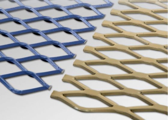 Op zwaar werk berekende Uitgebreide Grating 500g/sqm van de Metaalloopbrug Zinkdeklaag ASTMA36