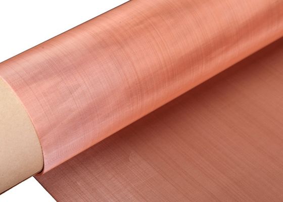 Rode 99,99% Zuivere EMF rf van Mesh Roll van de Koperdraad Beveiliging