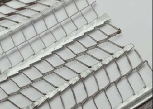 610*2440mm Hy Rib Lath Concrete Wall Stucco Draadlat 100m Rib Distance