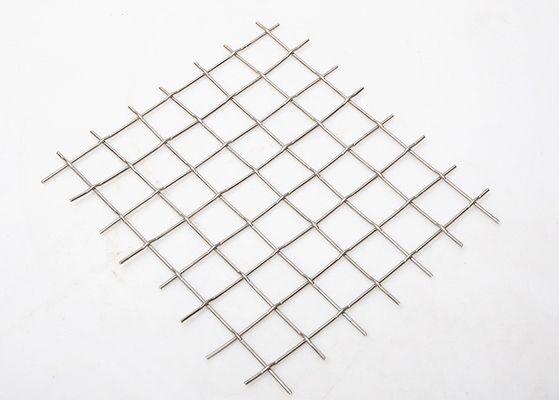 Decoratieve Gegalvaniseerde Slotgolfplaat Geweven Draad 1.0m30m Duidelijk Weefsel