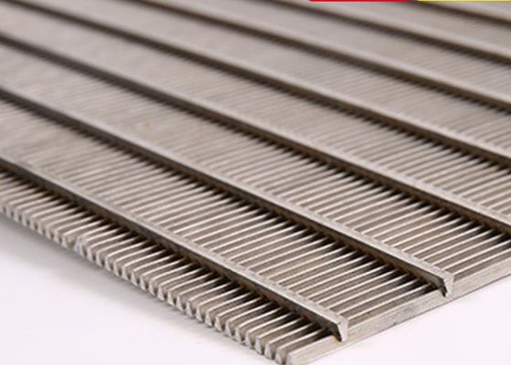 Roestvrij staal 316L 6m Johnson V Filter van het Draadscherm 1.5*2.0mm 2*3mm