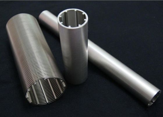 Inconel Inckel laste het de Filterscherm 600mm OD van de Wigdraad voor Bouw in
