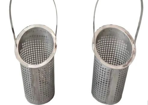 OEM ODM SS Filternetwerk 20mm Ronde Gat Geperforeerde Filterbuis met Handvat
