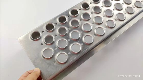 Opgeheven om van de de Veiligheidsgang van het Gatendak Industrieel het Staalgrating