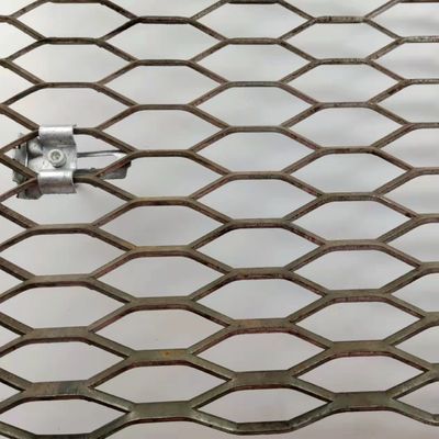 Op zwaar werk berekende 3m X 1.5m het Uitgebreide Gat van Staalmesh hot dipped galvanized hexagonal