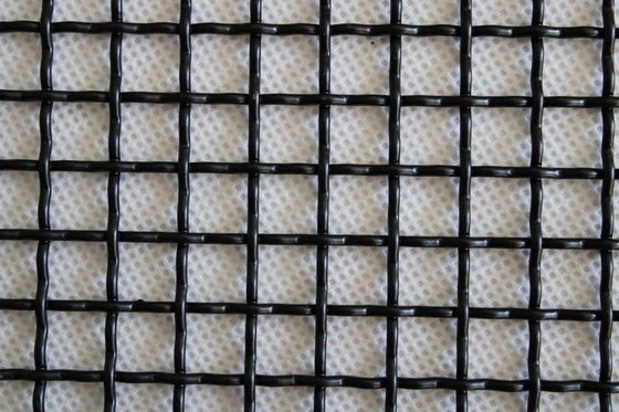316l roestvrij staal Architecturaal Metaal Mesh Woven Locked Crimped Wire