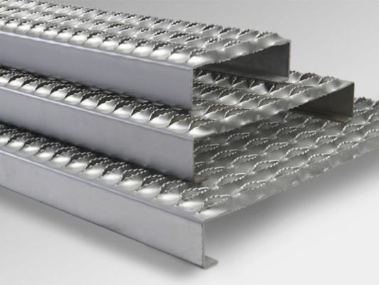 Het roestvrije 3mm Ronde Grating van de de Stutveiligheid van de Gatengreep Staal van de Dakgang