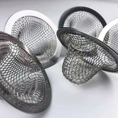 60mm 304 Roestvrij staaldraad Mesh Filter Cap Dome Shape