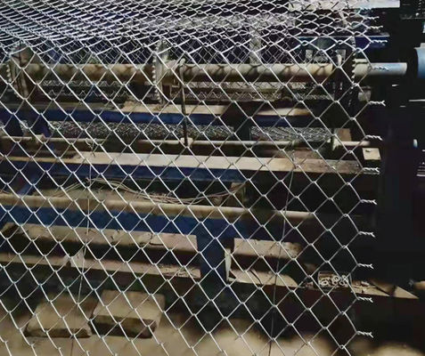 Diamond Hot Dipped Galvanized Chain-Verbindingsomheining 5 Voet